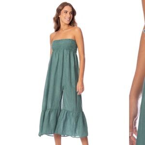 New Maaji Eucalyptus Green Aubrey Long Skirt Dress